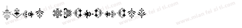 Soft Ornaments字体转换